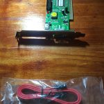 כרטיס פנימי למחשב נייח בחיבור PCI לחיבור דיסק SATA פנימי וחיצוני