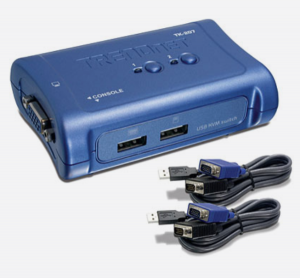 Trendnet 2-Port USB KVM Switch Kit кабель